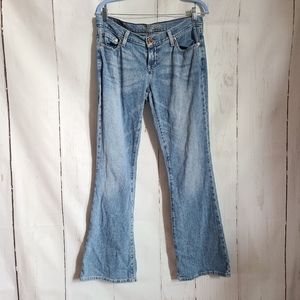 American Eagle hipster fit flare jeans size 8